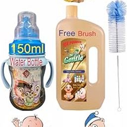 Baby Anti-Bacterial Liquid Cleanser 1000ml, For cleaning feeding bottle, cutlery, toys, fruits & vegetables, Kills 99.9% Germs, pH Balanced Dermatologically tested-image-32
