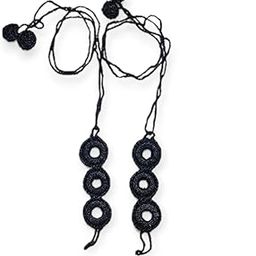 Handmade Womens Toe Ring cotton Knitted Anklets/womens fashion-image-49