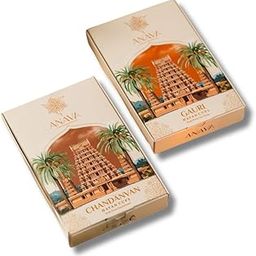 Anava Sacred Havan Cups Combo Pack-Cow Dung & Chandan Essence- Pack of 2| 28 Havan Cups + 2 Free Stand| Blend of Jatamansi, Natural Herbs. Chandan and Cow Dung-image-36