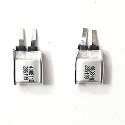 KP Original 4008110 (285199) 3.7V 35mah Replacement Mini Ultra Small Battery for China Earpod Earbuds Set of 2 Battery Size 10x8 MM-22