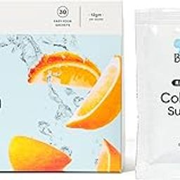 Bloom Collagen Powder + Antioxidants Easy Pour Sticks | 30 Easy Pour Sticks (Pack of 1) | Collagen Supplements for Women | For Skin Elasticity and Hyperpigmentation | Orange Flavour-image-11