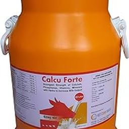Vet Cure Quick Calcu Forte – Veterinary Liquid Calcium Supplement with Phosphorus, Vitamins & Herbs for Cows & Buffaloes | Improves Milk Production & Bone Strength - 20 LTR-image-26
