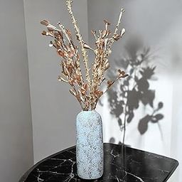 DY SAAZ 6 Pcs Natural Dried Decorative Sticks Bunch Decorative Items for Boho Home Decor,Living Room, Wedding Decoration Plants (Without Vase)-3