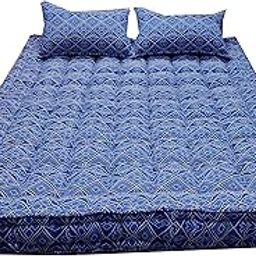 Flamo Mattress Organic Kapok Silk Cotton Ilavam Panju Double Cot Bed Mattress (6.25 x 4 ft / 75 x 48 x 6 inch),Multicolour.-image-69