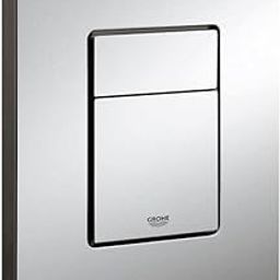 GROHE 38732000 Metal Skate Cosmopolitan Wall Plate (Silver)-image-49