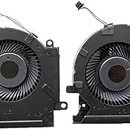 ULTRAZONE Laptop Internal CPU/GPU Pair Cooling Fan for HP OMEN 15-EK 15-EN TPN-Q236 15-EK0023DX 15-EK0020CA 15-EK0013DX 15-EK0008CA Series M04216-001 ND8CC02-19J22 M04215-001 ND8CC02-19J23, DC5V-image-6
