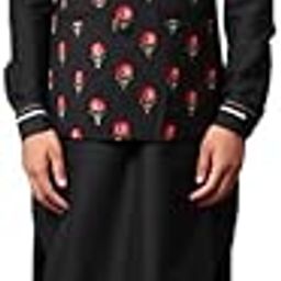 Pluksa Black Katan Embroidered Bundi for Men – Trendy, Comfortable, and Ideal for Casual & Festive Occasions-image-47