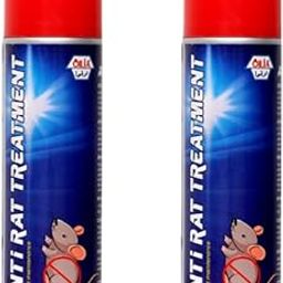 Anti Rat Treatment Powerful Effective Rat Rodent Repellent Spray for All Automobiles and Household Usage (250Ml)|Mouse Repellent for Cars|Rat Spray for Cars|Non Toxic|Pack of 2-14