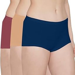Mid Rise Boyshorts Panties Pack of 3 | Panties for Women Combo Pack-picture-44