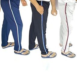 Multicolor Cotton Blend Pyjamas for Men(Pack of 3)-image-30