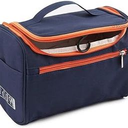 Cosmetic Organizer Makeup Pouch Toiletry Kit Bag for Women & Girls ? Travel Pouch with Multiple Compartments, Waterproof & Portable, Medium Size. (Blue)-image-38