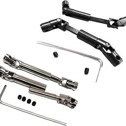 Fashion My Day 2X Metal RC Drive Shaft RC Model Vehicle Parts for D90 D91 RC Vehicles Truck Black-image-24