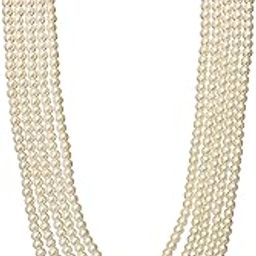 Pearl Necklace Jewellery for Groom Dulha Moti Mala Haar for Men(5 Line)-image-47
