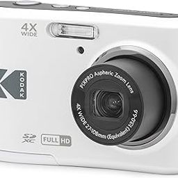 KODAK PIXPRO FZ45-WH 16MP Digital Camera 4X Optical Zoom 27mm Wide Angle 1080P Full HD Video 2.7" LCD Vlogging Camera (White)-20