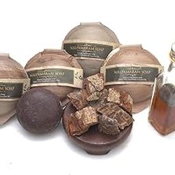 looms & weaves - 4 Natural & Ayurvedic Handmade Nalapamaradhi Soaps for all skin types – (Medicated with Nalpamaradhi oil based on Sahasrayoga)-image-33
