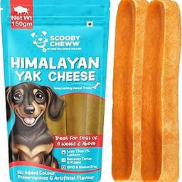 Scooby Cheww Himalayan Yak Stick Dog Treat | 100% Natural Vegetarian Yak Cheese Chew | Protein & Calcium-Rich Dental Hygiene Snack | Long-Lasting Chew for All Breeds & Life Stages-image-15
