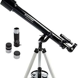 Fotocart PowerSeeker 60AZ Refractor Telescope with Moon Filter and Smartphone Adapter-30