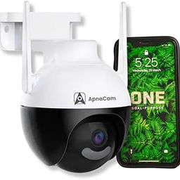 ApnaCam WiFi Dome PTZ Wireless CCTV Camera | Alarm | Motion Alert | Color Night Vision Camera | SD Card Support | Two-Way Audio | 360° Pan & Tilt | Outdoor Security Camera-5