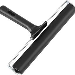 QALAM KAARI Set of 1PCS Soft Rubber Brayer,Rubber Brayer Roller Paint Brush Ink Applicator Art Craft Oil Painting Tool,for Ink Paint Block Stamping, Printmaking Wallpaper Arts Crafts (8-Inch)-11