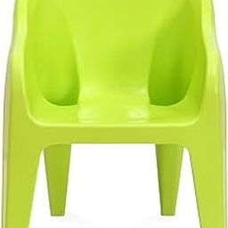 Nilkamal Plastic Eeezygo Baby Chair Modern & Comfortable with Arm & Backrest for Study Chair|Dining Room|Bedroom|Kids Room|Living Room|Indoor-Outdoor|100% Polypropylene Stackable Chairs (Green)-image-23