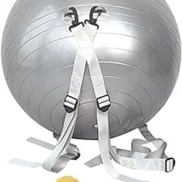 MERISHOPP Somersault Auxiliary Ball Nonslip Portable Children Adults Workout Yoga Ball Gray| Sports Equipment | Outdoor Sports Gear | Exercise Gear-image-68