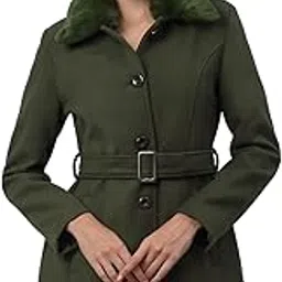 cantabil Solid Green Full Sleeves Regular Fit Women Casual Long Coat | Casual Winter Long Coat for Women | Ladies Long Coat for Winter Wear (P_LLOC00034)-picture-38