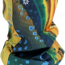 Microfiber Multicolored Headband Wear Hair Band Scarf Neck Gaiter Wrist Wrap Multi-purpose Stretchable Bandanas - yellow and green, as described-image-21