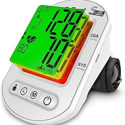 Dr Trust USA Intellitrack 133 Fully Automatic Portable Digital Blood Pressure Monitor BP Machine For Hypertension & Managing Heart Health, BP Apparatus For Home & Clinic Use, Most Accurate Measurement, USB Compatible with 3 Color Backlight-5