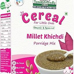 TummyFriendly Foods Organic Millet Khichdi Mix With Vegetables for Toddler | Millet Khichdi Mix For Baby 1 Year plus | Available in Trial Baby Packs too | Shelf-life 9 month | 200g-image-1