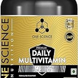 One Science Nutrition (OSN) Daily Multivitamin [23+ Vitamins and Minerals for workout Nutrition] with Vitamin D and Iron for strong bones and helps in muscle recovery - 60 Caps-picture-10