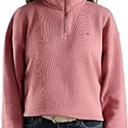 Tommy Hilfiger Regular Fit Cotton Half-Zip Sweatshirt-picture-6