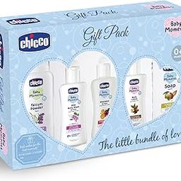Chicco Baby Moments Essential Set, Gift Set for Babies, 0M+ Blue-11