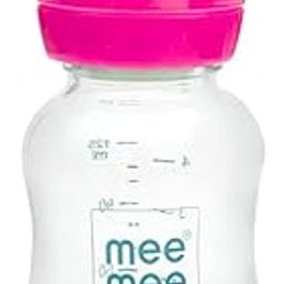 Mee Mee Premium Glass Feeding Bottle with Eazy-Flow Technology, Anti-Colic Valve,Anti Slip,BPA-free Baby Feeding Bottle For Babies & Toddlers(Pink, 120Ml)-17