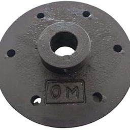 V Belt Pulley 7 inch 1 B | Solid | Alternator Pulley | Cast Iron - Single Groove Industrial Iron Pulley for Power Transmission-14