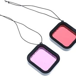 3NH® Super Suit Underwater Dive Housing Filter for Gopro Hero 5 - Red & Purple-picture-14