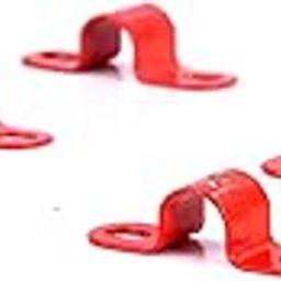 AMMOLITE FIRE CLIP 10 MM X 1 WAY SADDLE U CLAMP RED pack of 100 pcs-image-90