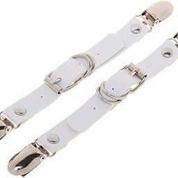 ™ Women's Leg Garter Belt Punk Goth Thigh Suspenders Stockings Belt White | Garter Belts | Intimates & Sleep | Womens Clothing-image-97
