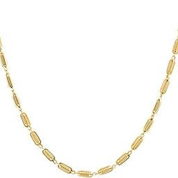Stainless Steel Chain - 22 Inch Gold Plated Bold Design for Men, Women, and Unisex (1703801 P)-image-5