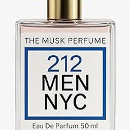THE MUSK PERFUME 212 Men NYC Eau De Parfum – Long Lasting Musk Fragrance for Men – 50 ml Spray-image-3