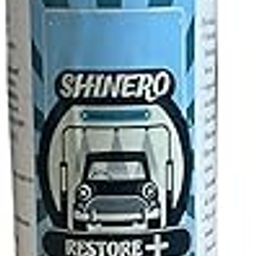 Shinero Restore Plus Plastic Restorer for Dashboard, Bumpers, greyed Plastic for Clean and Smooth New Finish for Old Plastic Parts (250 ml)-image-15