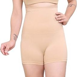Women's Seamless High Waist Boyshort Butt Lifter Panty Shapewear for Tummy Control.-image-86