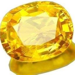 GEMS 4.25 Ratti 3.00 Carat Cultured Yellow Sapphire Gemstone Certified Cultured Pukhraj Stone Lab Tested Astrological Purpose-52