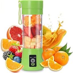 Portable USB Rechargeable Mini Juicer Blender – 6 Stainless Steel Blades, 400ml Capacity, BPA-Free, Personal Size Electric Mixer for Smoothies, Shakes & Juices – Ideal for Travel, Gym, Office-image-71