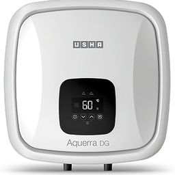 USHA Aquerra DG 10 Litre 5 Star Storage Wall Water Heater With Free Installation And Connection Pipes | 5 Safety Features (White)-picture-31