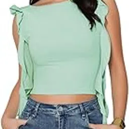 kotty Women's Solid Slim Fit Fashion Vest-picture-9