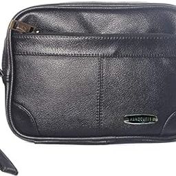 Mens Toiletry Kit Cash Bag | Foam Leather | Money Carrying | Travel | Accessories | Essentials | Pouch | Shaving | Makeup | Cosmetic | Grooming | Handbag-image-25
