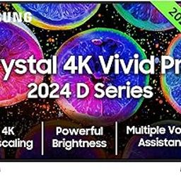Samsung 108 cm (43 inches) D Series Brighter Crystal 4K Vivid Pro Ultra HD Smart LED TV UA43DUE77AKLXL (Black)-25