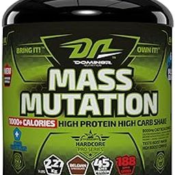 DN Mass Mutation Weight Gainer, 2.27 kg (5 Lbs), Belgain Chocolate, High Protein Mass Gainer, 45g of Protein Per Serving With TESTO Boost | HGH Boost| CGT Bcaa Complex-image-14