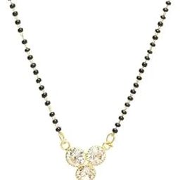Elegant Gold Finish Mangal Sutra Set for Women-image-97