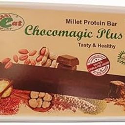 Just Eat Chocomagic Plus Millet Protein Bar| 400grm| Gluten Free | No Added Preservatives | Natural energy Bar-image-79
